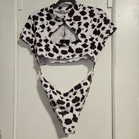 Fashion Nova Rodeo Summer One-Piece Bathing Suit Size XL - Picture 1 of 7